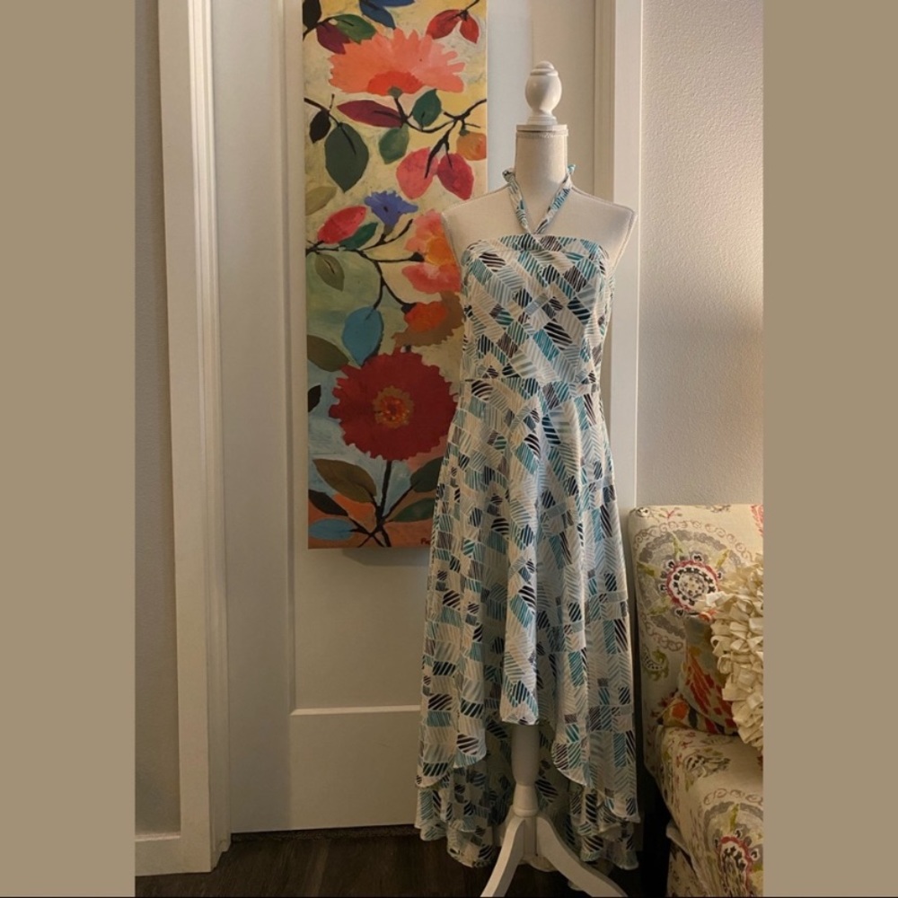 White House Black Market Halter Dress